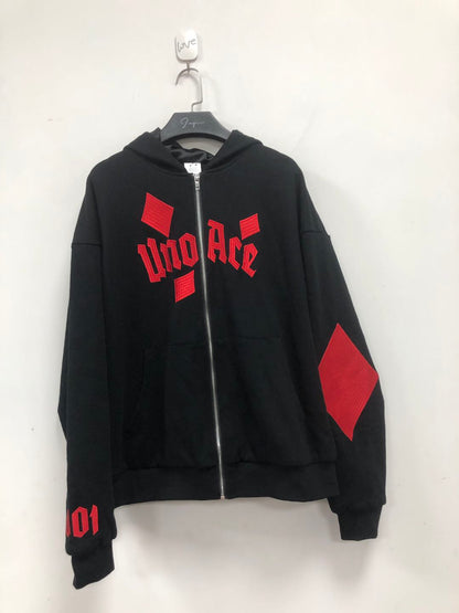 Cards Never Lie Dimond Zip Up